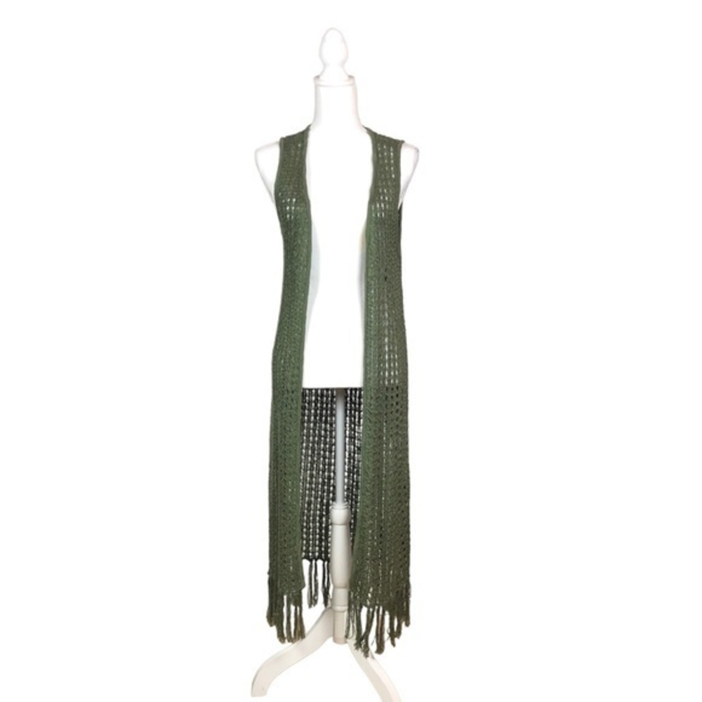 Women’s Love‎ at First Find Open Front Long Knit Cardigan